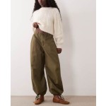 Brave Soul balloon pants in khaki