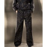 adidas Originals x ASOS track pants in brown zebra print