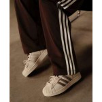 adidas Originals x Molly-Mae Superstar Latte sneakers in cream and brown with double lace