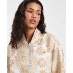 Nike Athlete Collections print jacket in beige