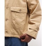 Reclaimed Vintage unisex retro jacket with contrast cord collar in ecru