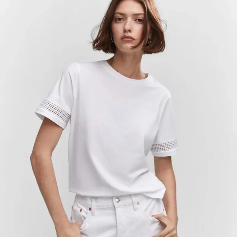 Mid-length denim skirt woman Spring/summer 2021 new thin high waisted slit hip wrap skirt A-line skirt
