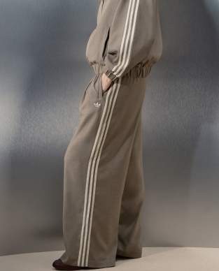 adidas Originals x ASOS tailored track pants in beige heather